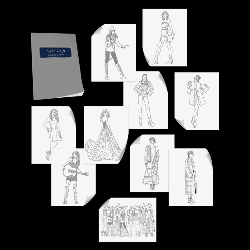Taylor Swift Coloring Book
